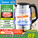 美的（Midea）電水壺熱水壺電熱水壺高硼硅玻璃1.7L大容量1800W透明暖水壺自動(dòng)斷電MK-SHJ1722