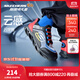 Skechers斯凱奇兒童鞋云感閃穿鞋Slip-ins運動鞋秋冬減震男女童鞋403840L 【四季】男童/黑色/多彩色/BKMT 33