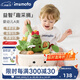 IMOMOTO嬰兒玩具寶寶花園拔蘿卜玩具0-1歲親子互動(dòng)早教禮物親子玩具兒童 果蔬花園（無(wú)紡布袋款） 【早教啟蒙 | A類(lèi)認證可啃咬】