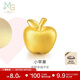 周生生 足金Charme串珠蘋(píng)果黃金轉運珠男女不含繩85391C定價(jià)