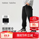 巴拉巴拉童裝兒童褲子男童女童長(cháng)褲2025冬加絨運動(dòng)休閑束腳褲209425108204