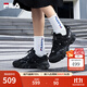 斐樂(lè)（FILA）貓爪5代官方女復(fù)古運(yùn)動(dòng)鞋楊冪同款新款休閑鞋老爹鞋 黑-BK 37.5