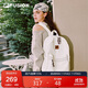FILA FUSION斐樂(lè )潮牌情侶款背包2025秋季時(shí)尚休閑雙肩包書(shū)包