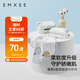 嫚熙（EMXEE）嬰兒口水巾棉新生手帕紗布洗臉巾寶寶毛巾洗澡擦臉小方巾6條裝