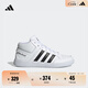 adidas ALL COURT MID休閑網(wǎng)球文化中幫板鞋男女阿迪達斯輕運動(dòng) 白色/黑色H02980 42.5