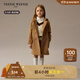 Teenie Weenie Kids小熊童裝秋冬季款男女童寶寶柔軟舒適羊毛大衣 米色 140 cm