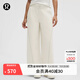 lululemon丨Fleece Varsity 女士拉絨兩穿高腰長(cháng)褲 LW5HA7S 骨白 M