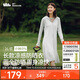 蕉下（beneunder）防曬服長(cháng)款女冰絲涼感海邊沙灘透氣全身防曬AL90224銀河灰M