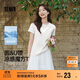森馬（Semir）短袖t恤女短款合體顯瘦正肩內搭25夏涼感修身打底衫109325100001