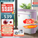 小鴨迷你雙桶洗衣機家用小型雙缸半自動(dòng)嬰兒童洗脫兩用 3.5公斤紫加厚款【臭氧除菌+不銹鋼脫桶+洗脫兩用