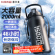 恩爾美（nRMEi）保溫保冷杯大容量1500ml男士男款初高中學生吸管運動水壺冰霸杯子