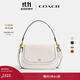 蔻馳（COACH）新款女士經(jīng)典款LEGACY單肩包斜挎包真皮早秋女包 B4/粉筆白色