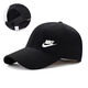 NBA VIBE-NIKE【顯臉小】男女帽子防曬情侶運動(dòng)帽遮陽(yáng)帽戶(hù)外棒球 耐克NK黑色 耐克四季棉滌粘貼款可調節大小5