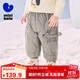 迷你巴拉（minibala）兒童羽絨褲新款男女童寶寶外穿秋冬款白鴨絨保暖褲子【三防】