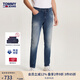 TOMMY JEANS秋冬男美式復(fù)古休閑通勤經(jīng)典雙后袋破洞微彈修身牛仔褲 牛仔藍(lán)1BK 36