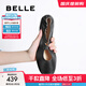 百麗（Belle）七夕禮物軟薄底瑪麗珍女25秋新商場(chǎng)款羊皮淺口單鞋E1P1DCQ5 黑色 37 (235mm)