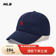 MLB棒球帽子秋夏時(shí)尚小LOGO軟頂鴨舌帽經(jīng)典情侶3ACPB045N-50NYS