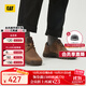 CAT卡特休閑皮鞋工裝鞋男鞋25秋新品防滑耐磨通勤鞋P726061O3AMC36 棕色 41