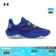 安德瑪（UNDERARMOUR）庫里Curry Splash 24 AP男女情侶運動(dòng)籃球鞋3027262 皇室藍400 43