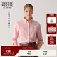 Teenie Weenie小熊女裝牛仔襯衫2025秋新款學(xué)院休閑簡(jiǎn)約棉美式上衣 粉色 S 160