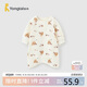 童泰（TONGTAI）嬰兒睡袍春秋睡衣兒童防踢被家居服內衣TS43C176-DS橘色80cm