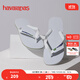 havaianas哈唯納Brasil Logo巴西元素夾腳人字拖夏情侶拖鞋 0001-本白色 37-38 巴西碼