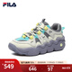 FILA HERITAGE 斐樂(lè )官方女子籃球鞋年冬季新款低幫運動(dòng)鞋潮流休閑鞋女 白蘆筍/神秘灰-WF 38