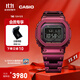 卡西歐（CASIO）G-SHOCK GMW-B5000卡西歐小方塊運動(dòng)手表 防水手表 GMW-B5000RD-4PRT【紅色本命年】