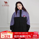 駱駝（CAMEL）【鋒芒】沖鋒衣款戶(hù)外三防透氣硬殼單沖男女同款中性外套