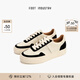 FOOT INDUSTRY足下工業(yè)「品牌經(jīng)典」網(wǎng)球板鞋百搭板鞋男女同款厚底增高運動(dòng)休閑 黑色 43