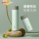 SIMELO雙層純鈦保溫杯男女士高檔戶(hù)外便攜燜茶杯鈦水杯伴手禮200ML