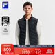 FILA 斐樂(lè )官方男士羽絨馬甲2025冬健身運動(dòng)簡(jiǎn)約基礎保暖外套