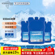 冰大師（ICEMASTER）冰磚冰晶盒母乳試劑冷藏冰板空調扇寵物運輸降溫循環(huán)用藍冰650ML