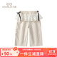 凡獵女童褲子夏裝2025新款嬰兒休閑褲外穿長(cháng)褲寶寶百搭直筒褲夏季 米色 90 cm