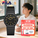 斐樂(lè )（FILA）手表初高中學(xué)生手表簡(jiǎn)約男表靜音考試專(zhuān)用腕表個(gè)性夜光女表6586 【全黑】FLM38-6586-009