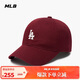 MLB帽子男女軟頂棒球帽張凌赫明星同款運動鴨舌帽3ACP7701N-07WIS-F
