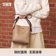 森馬（Semir）水桶包復古單肩包通勤斜挎包手提包女包105524153017