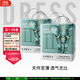 吉氏（DRESS）新美術(shù)家超薄大象拉拉褲尿不濕柔軟輕薄干爽透氣不悶男女寶學(xué)行褲 XXXL碼16片*2【18kg以上】