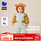 迷你巴拉【三防】羽絨連體衣嬰兒衣服寶寶小熊爬服加厚新款2025秋冬新品