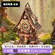 若客（ROKR）布谷鳥(niǎo)鐘 生日禮物女生diy手工制作創(chuàng  )意桌面擺件時(shí)鐘拼裝模型