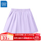真維斯女童褲裙速干運動(dòng)短褲夏季兒童褲子女孩網(wǎng)球裙褲中大童涼感夏裝 紫 140