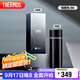 膳魔師（THERMOS）智能保溫杯高檔450ml大容量男女士溫顯保冷水杯子TEEB-450S BK