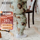 Milkbarn兒童羽絨褲男女童棉褲冬季外穿長(cháng)褲子寶寶保暖褲子 雄獅 110 cm【充絨量38.6g】