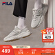 斐樂(lè )（FILA）跑步鞋老爹鞋男子跑步鞋MARSⅡ火星二代情侶款復古運動(dòng)鞋休閑鞋 南極灰/霧灰-AN-F12M141116F 42
