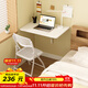 治巢懸浮書(shū)桌板壁掛墻上折疊桌餐桌組合簡(jiǎn)易辦公學(xué)習寫(xiě)字小桌子電腦桌 【桌椅】掛壁式懸空書(shū)桌_S碼+1椅