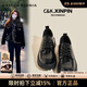 CAMILA KSENIA輕奢品牌小皮鞋女士2025年新款秋季配裙子樂(lè )福鞋百搭厚底透氣單鞋 黑色 37