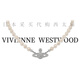 薇薇安·威斯特伍德（Vivienne Westwood）西太后珍珠項鏈女土星經(jīng)典銀色帶鉆同款女神節禮物送女友閨蜜 銀色-土星珍珠項鏈