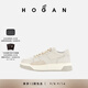 HOGAN【檀健次同款】情侶鞋Chamallow系列H667厚底鞋 乳白/灰-女款 37.5
