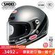 SHOEI Glamster復古全盔 日本原裝進(jìn)口摩托車(chē)頭盔VESPA拿鐵自由跑盔 ABIDING TC-10 M