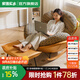 家逸搖椅懶人沙發(fā)搖搖椅陽(yáng)臺靠背躺椅小戶(hù)型單人沙發(fā)客廳網(wǎng)紅款椅子 加大加厚座包  D字款【送鞋踏】